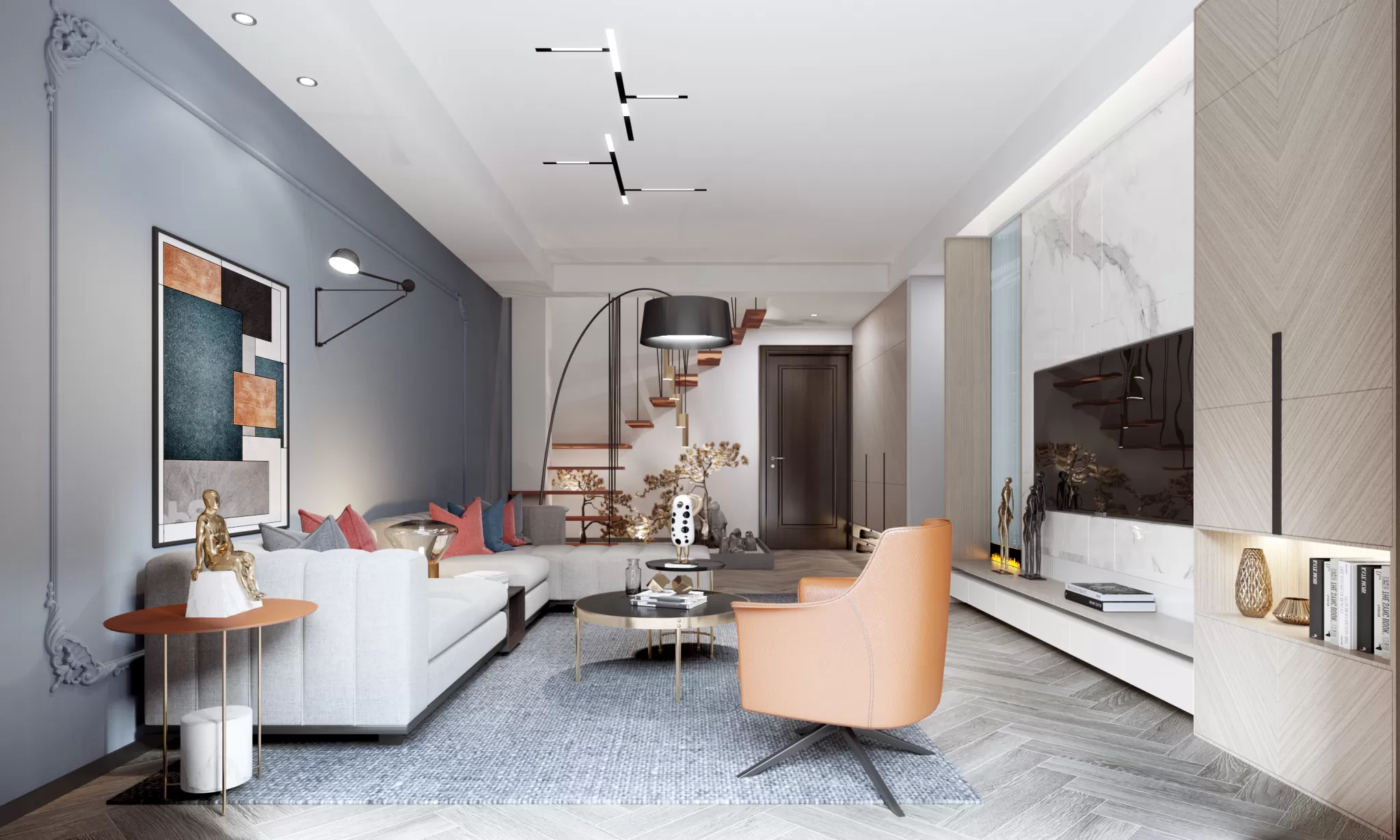 FULL SCENE 3DS MAX – CORONA RENDER – LIVING ROOM – 069 FULL SCENE 3DS MAX – CORONA RENDER – LIVING ROOM – 069