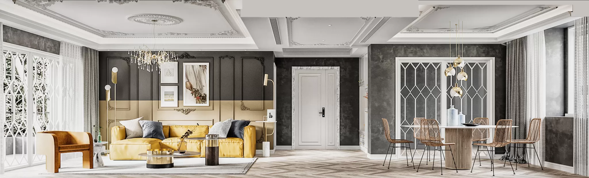 FULL SCENE 3DS MAX – CORONA RENDER – LIVING ROOM – 073 FULL SCENE 3DS MAX – CORONA RENDER – LIVING ROOM – 073