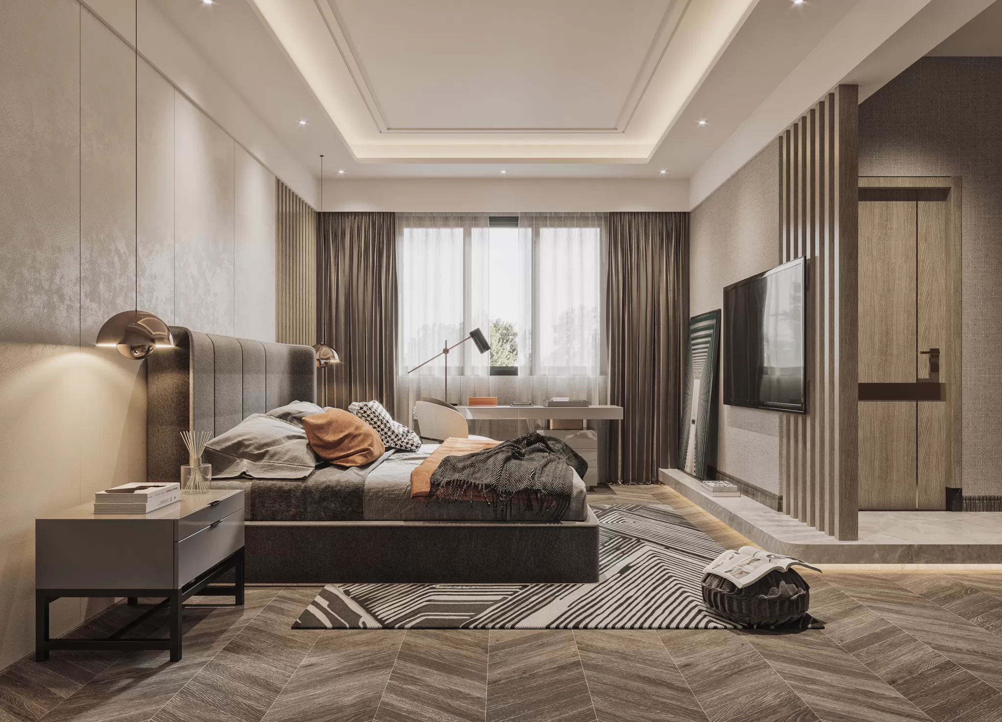 FULL SCENE 3DS MAX – CORONA RENDER – BEDROOM – 022 FULL SCENE 3DS MAX – CORONA RENDER – BEDROOM – 022