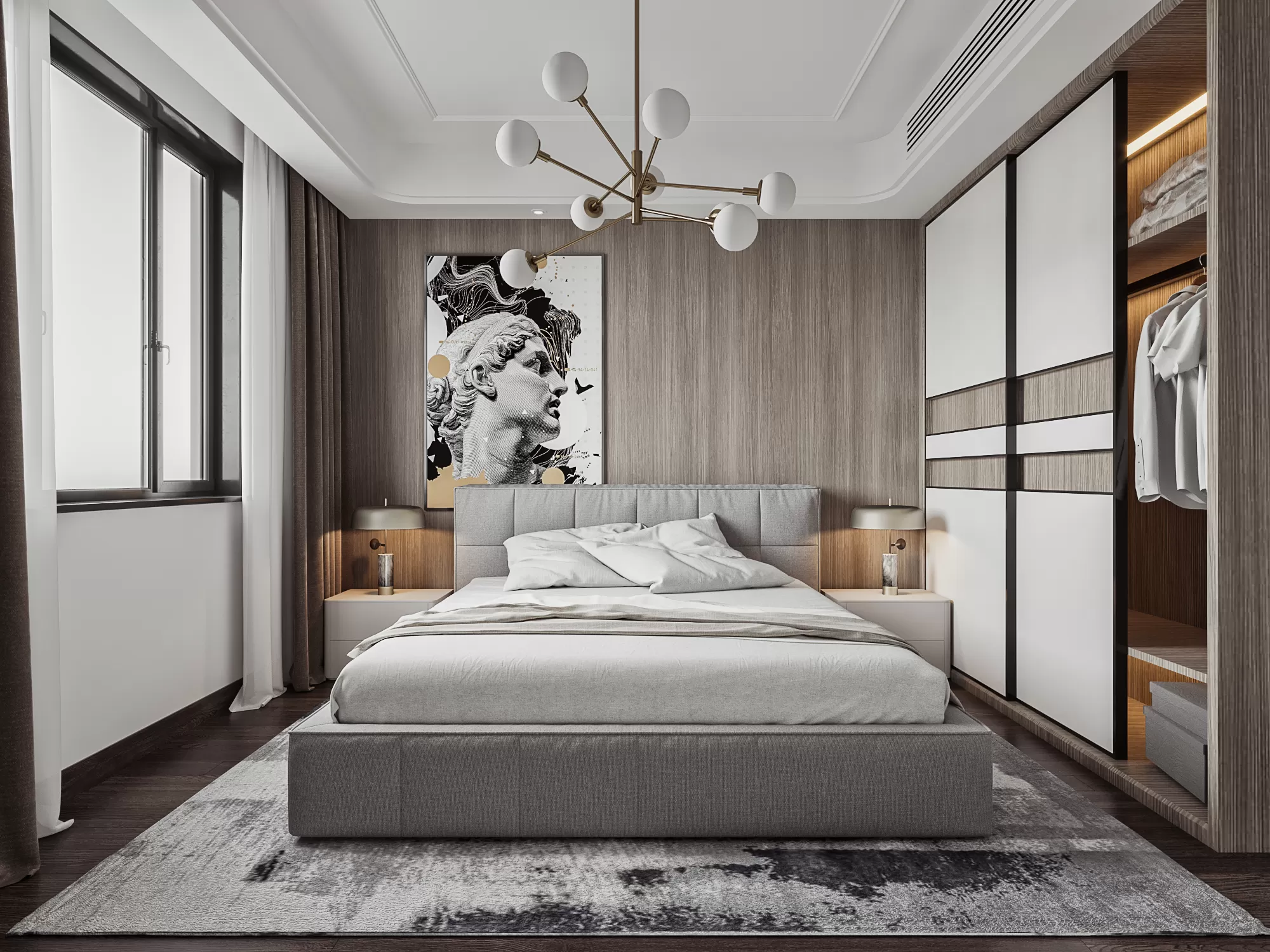 FULL SCENE 3DS MAX – CORONA RENDER – BEDROOM – 030 FULL SCENE 3DS MAX – CORONA RENDER – BEDROOM – 030