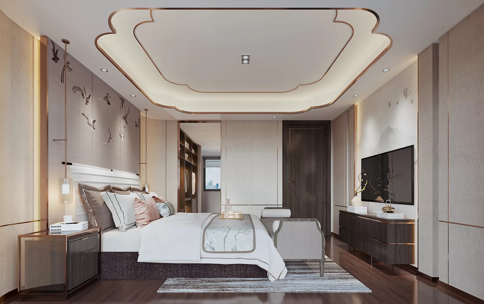 FULL SCENE 3DS MAX – CORONA RENDER – BEDROOM – 077 FULL SCENE 3DS MAX – CORONA RENDER – BEDROOM – 077