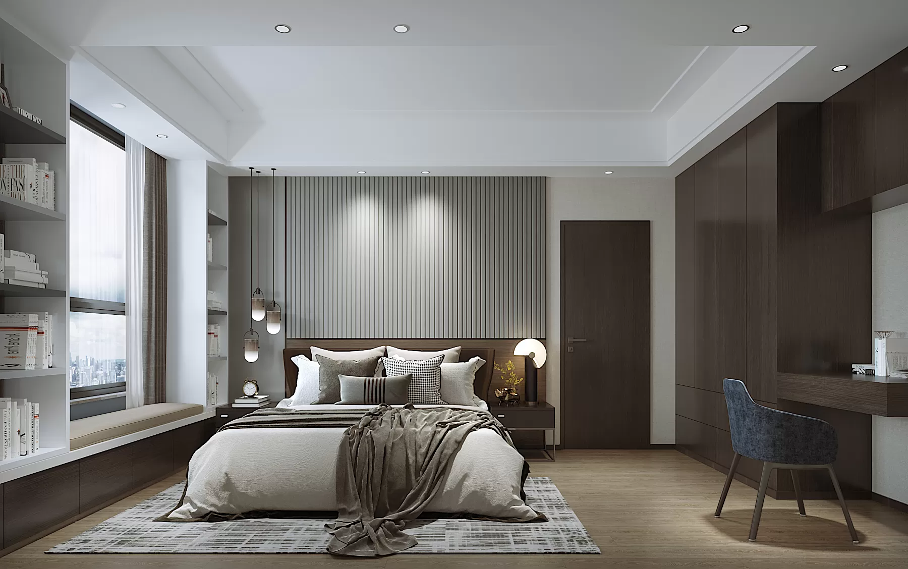 FULL SCENE 3DS MAX – CORONA RENDER – BEDROOM – 081 FULL SCENE 3DS MAX – CORONA RENDER – BEDROOM – 081