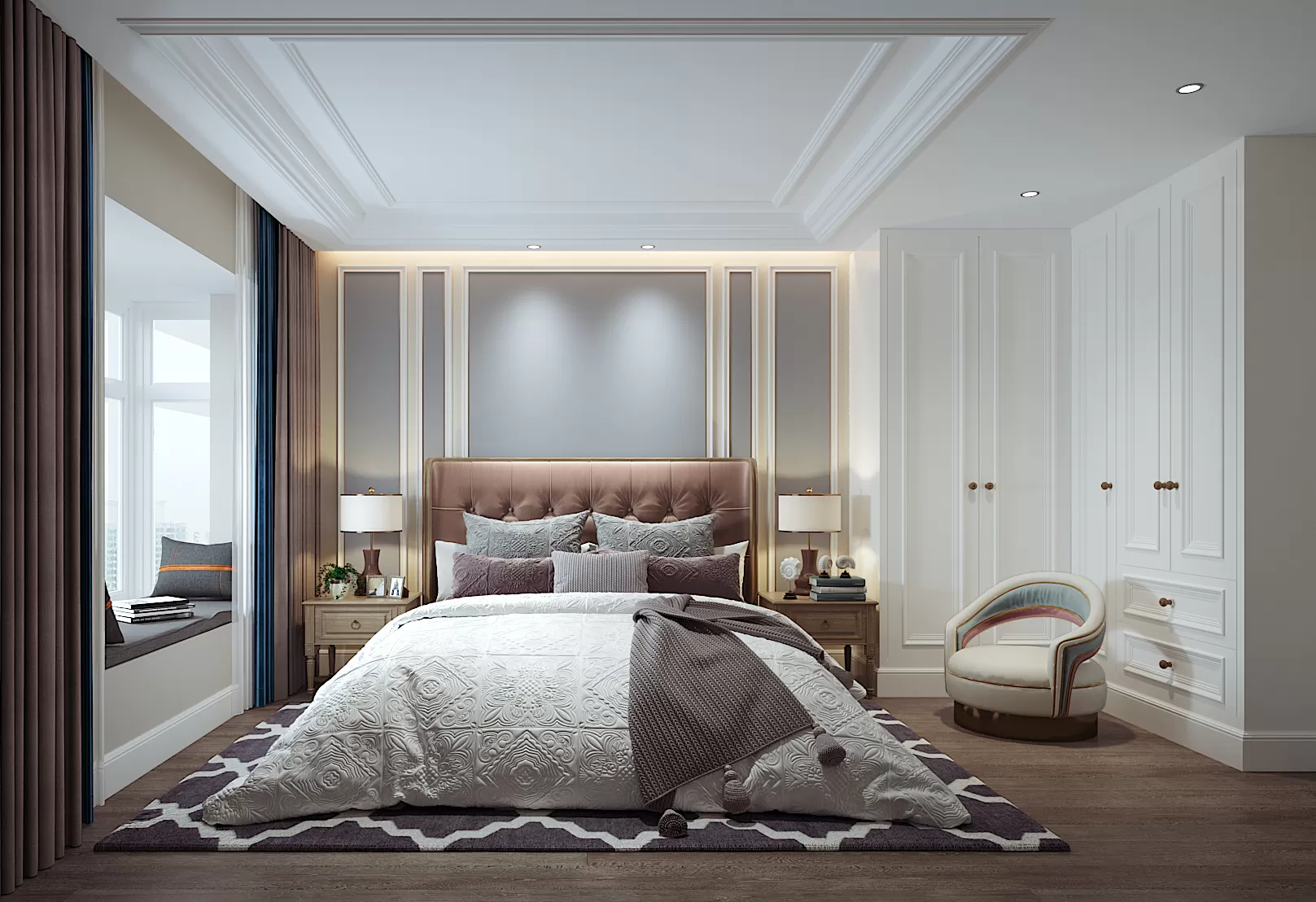 FULL SCENE 3DS MAX – CORONA RENDER – BEDROOM – 082 FULL SCENE 3DS MAX – CORONA RENDER – BEDROOM – 082