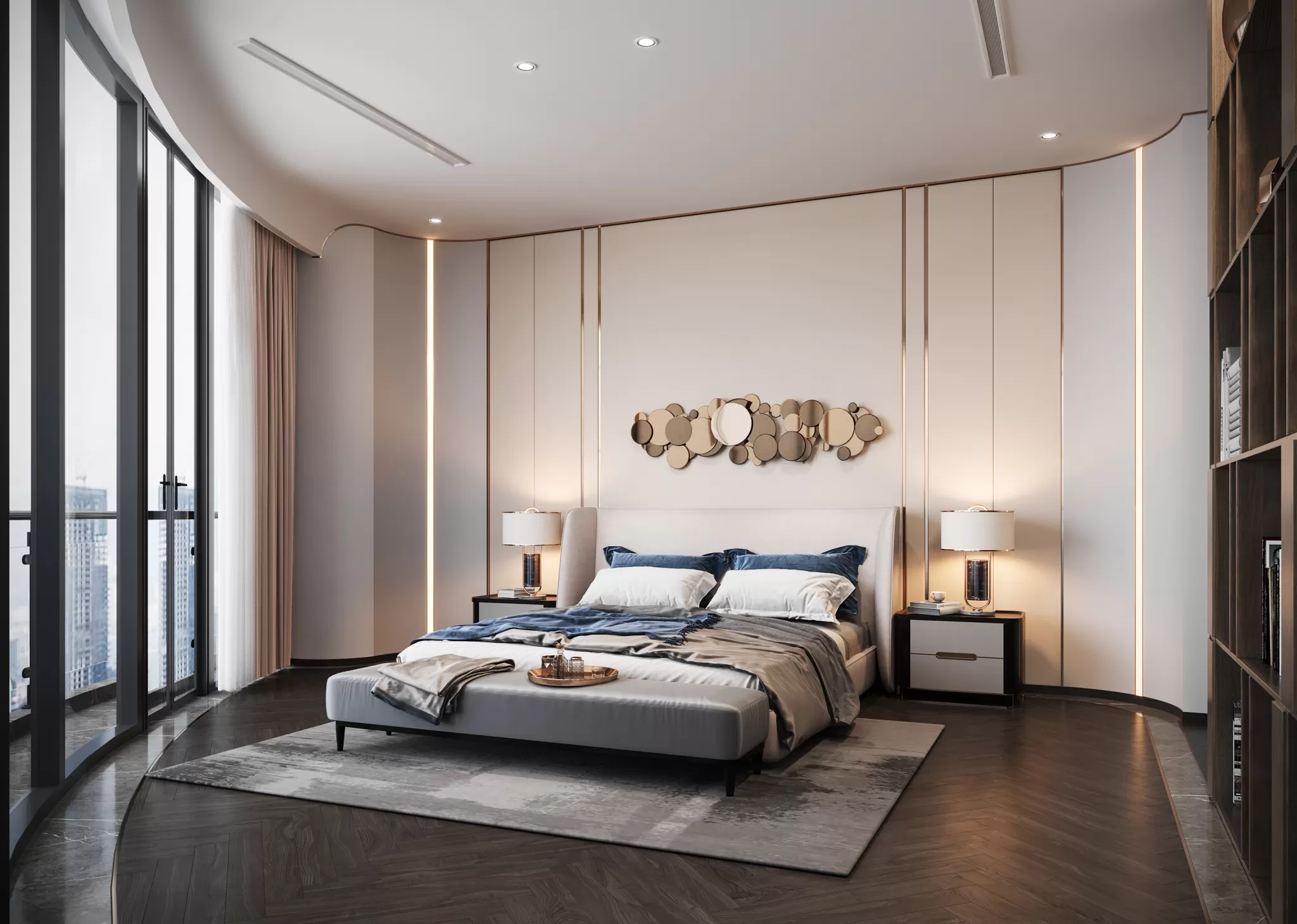 [3DSKY] FULL SCENE 3DS MAX - CORONA RENDER - BEDROOM - 096 | NEW UPDATE ...