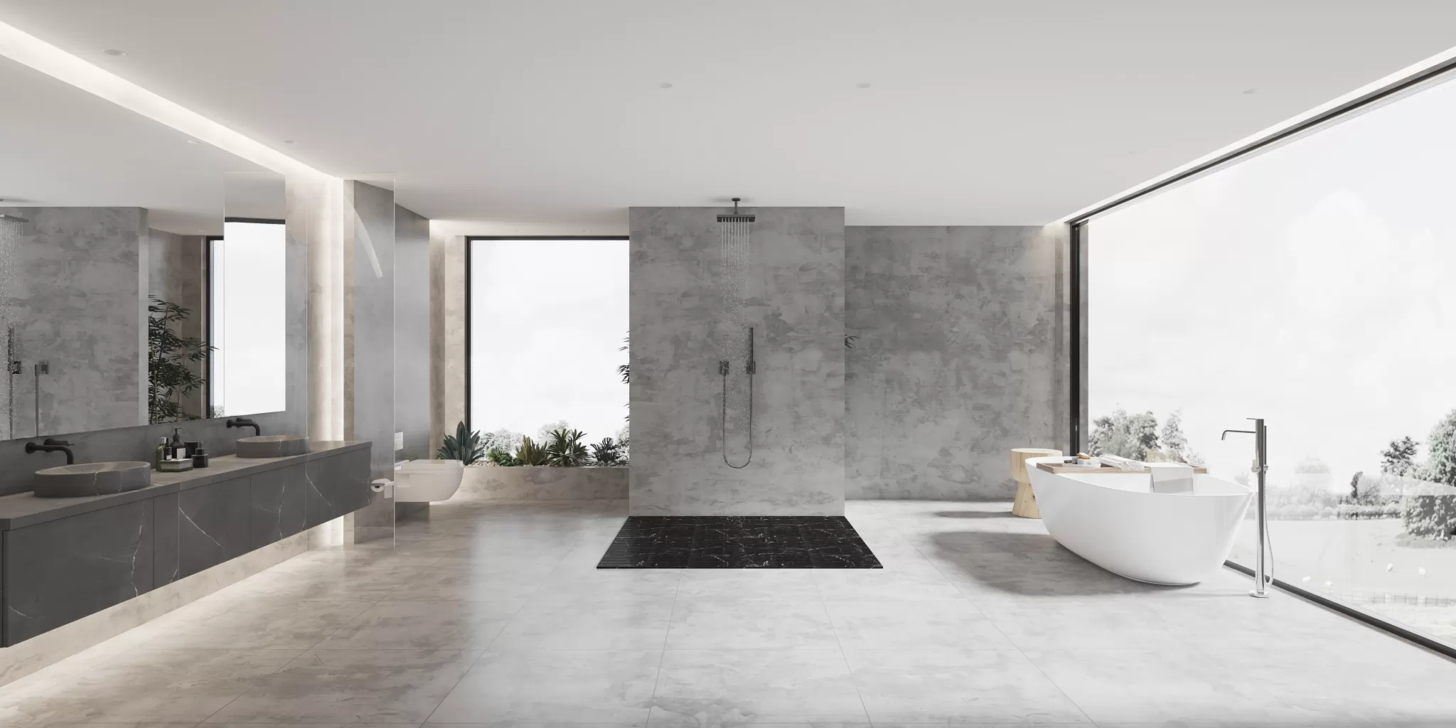 FULL SCENE 3DS MAX – CORONA RENDER – BATHROOM – 002