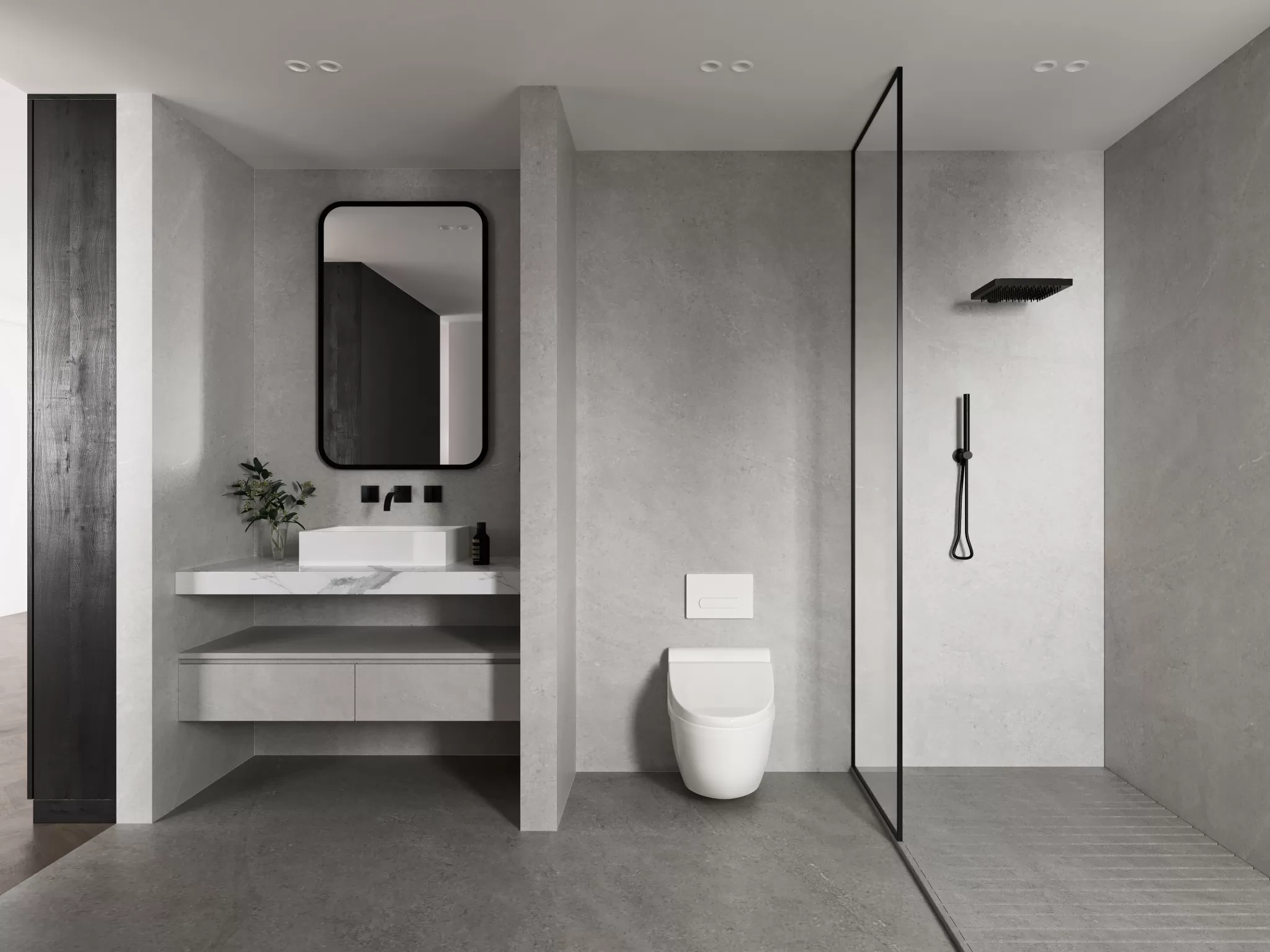 FULL SCENE 3DS MAX – CORONA RENDER – BATHROOM – 012