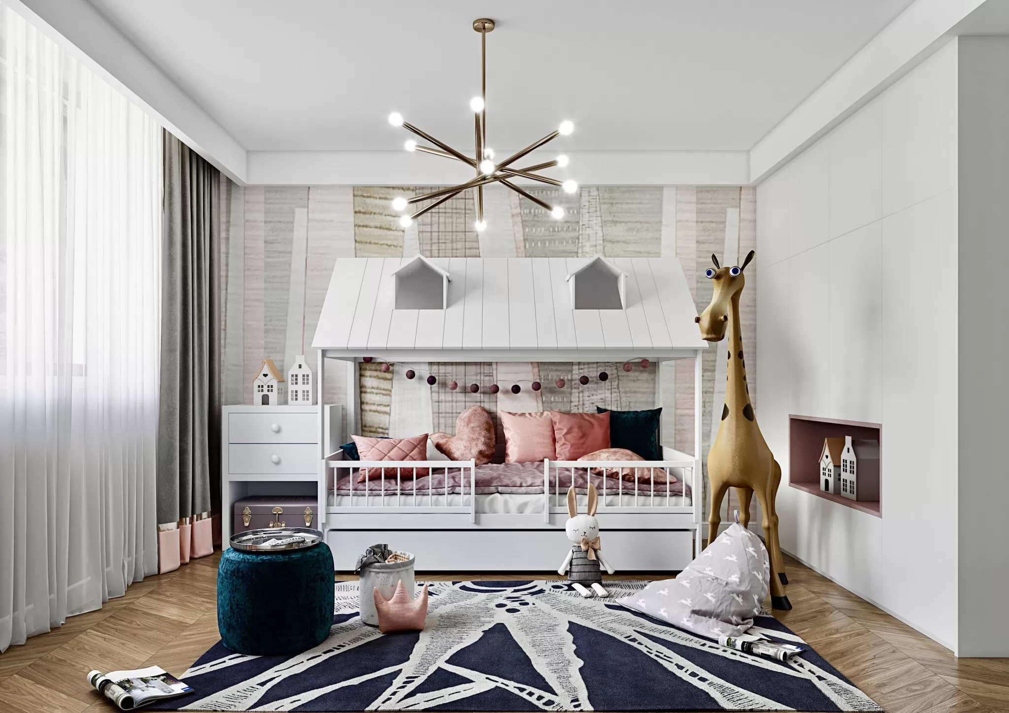 FULL SCENE 3DS MAX – CORONA RENDER – CHILDROOM – 004 FULL SCENE 3DS MAX – CORONA RENDER – CHILDROOM – 004