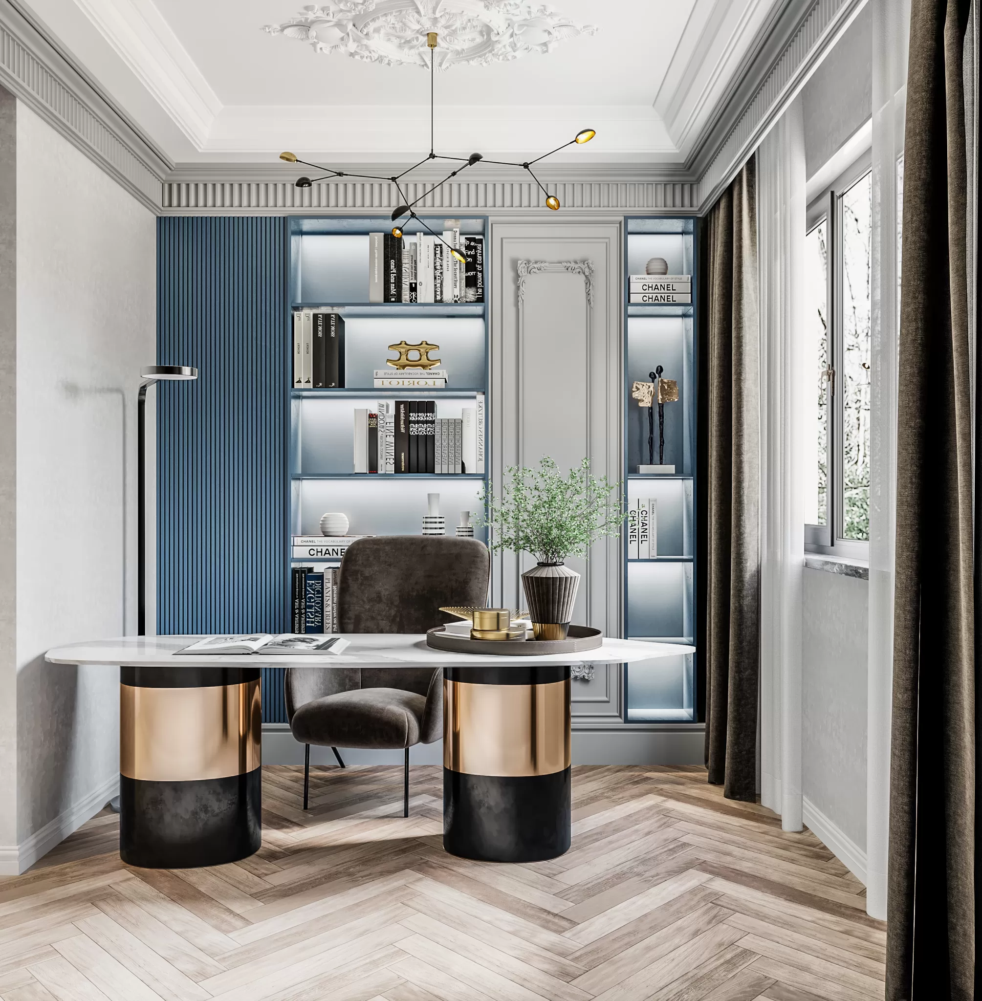 FULL SCENE 3DS MAX – CORONA RENDER – HOME OFFICE – 002 FULL SCENE 3DS MAX – CORONA RENDER – HOME OFFICE – 002