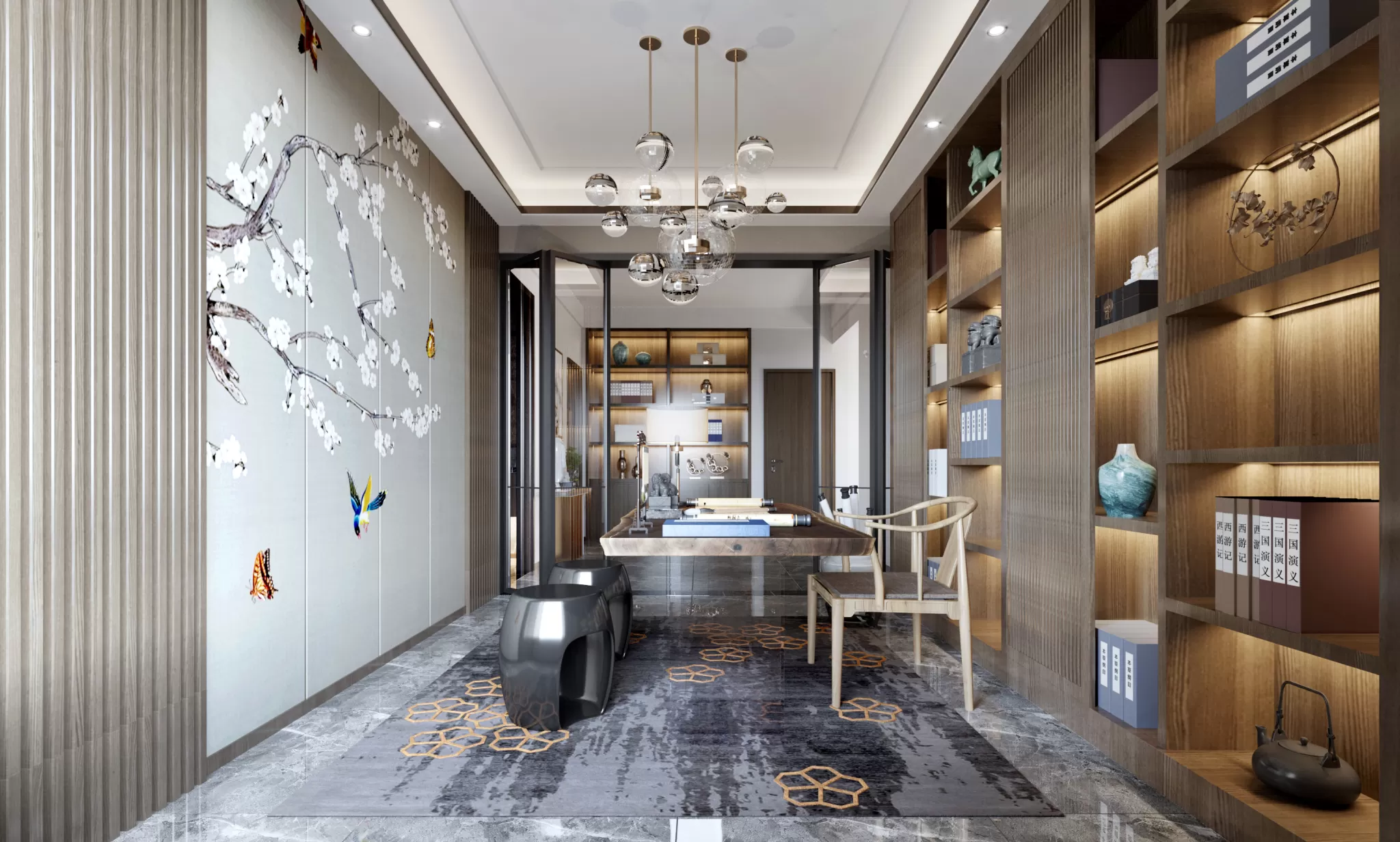 FULL SCENE 3DS MAX – CORONA RENDER – HOME OFFICE – 008 FULL SCENE 3DS MAX – CORONA RENDER – HOME OFFICE – 008