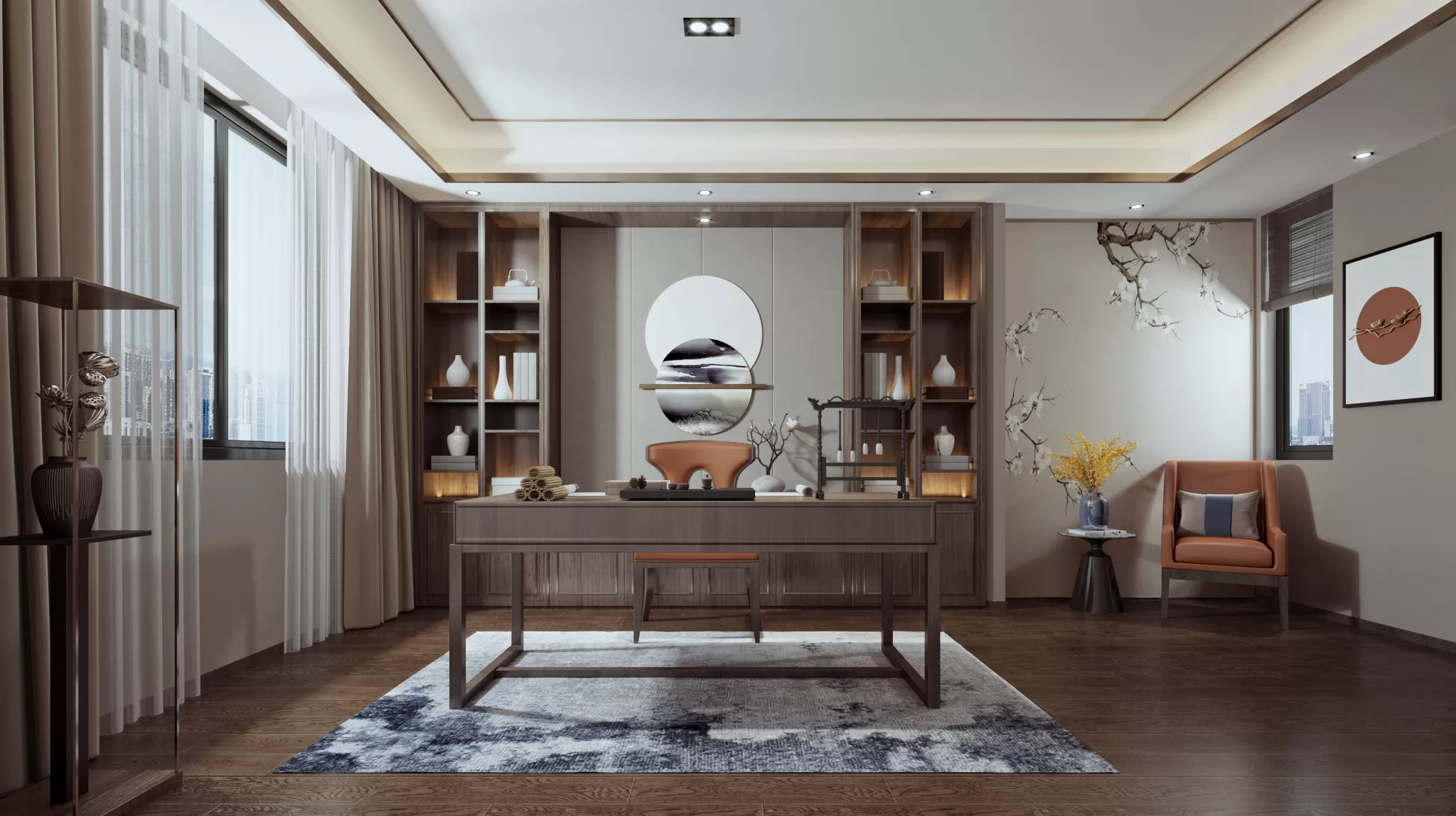 FULL SCENE 3DS MAX – CORONA RENDER – HOME OFFICE – 009 FULL SCENE 3DS MAX – CORONA RENDER – HOME OFFICE – 009