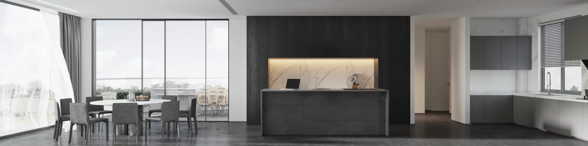 FULL SCENE 3DS MAX – CORONA RENDER – RESTAURANTS – 003