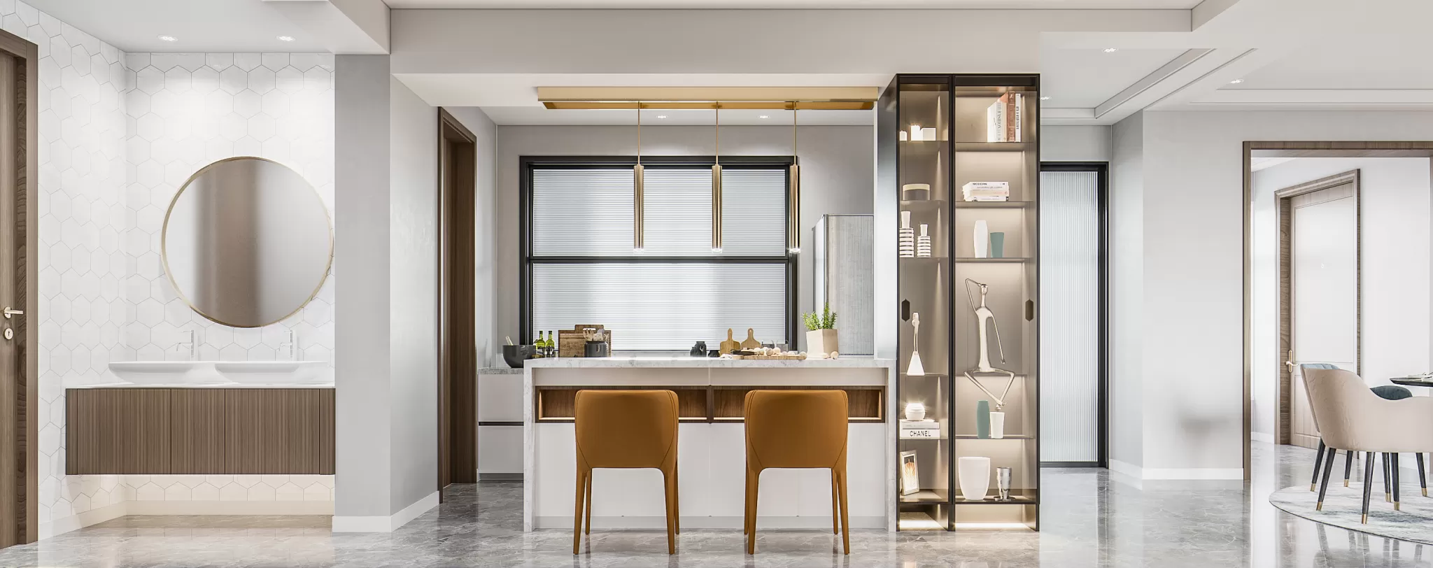 FULL SCENE 3DS MAX – CORONA RENDER – RESTAURANTS – 006