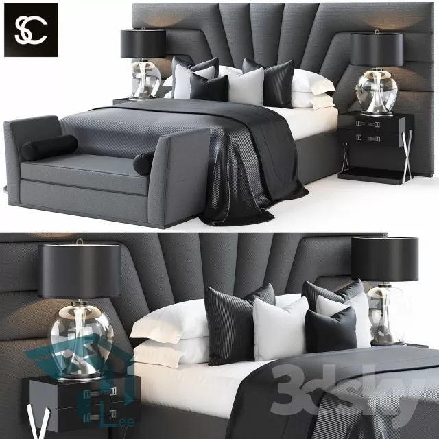 BED 3DSKYMODEL – 740