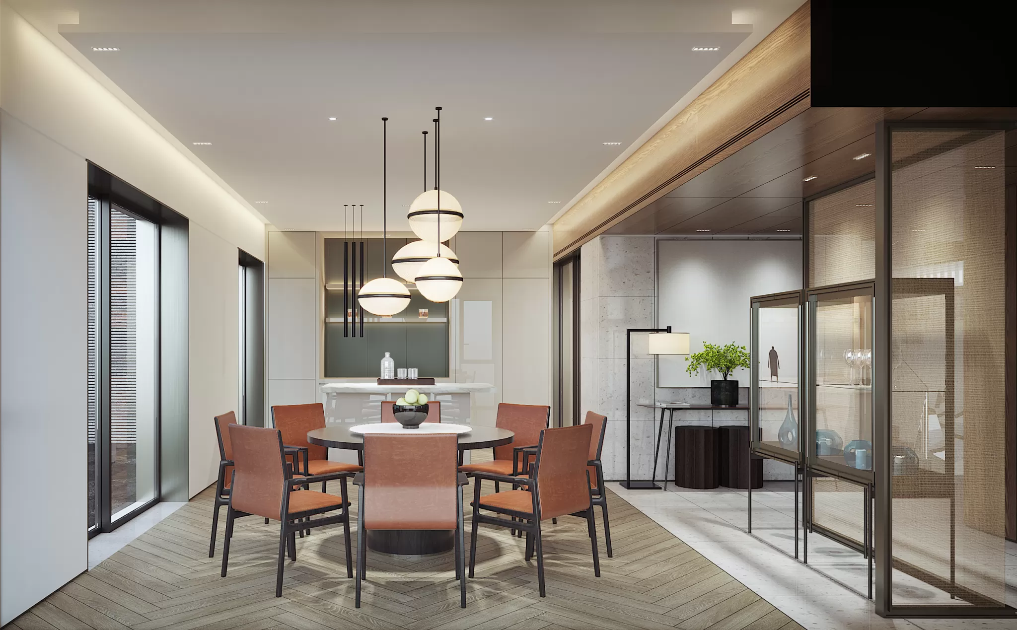 FULL SCENE 3DS MAX – CORONA RENDER – RESTAURANTS – 008