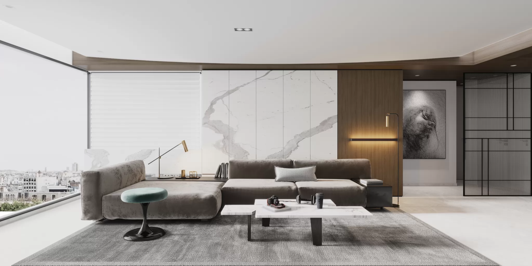 FULL SCENE 3DS MAX – CORONA RENDER – RESTAURANTS – 016