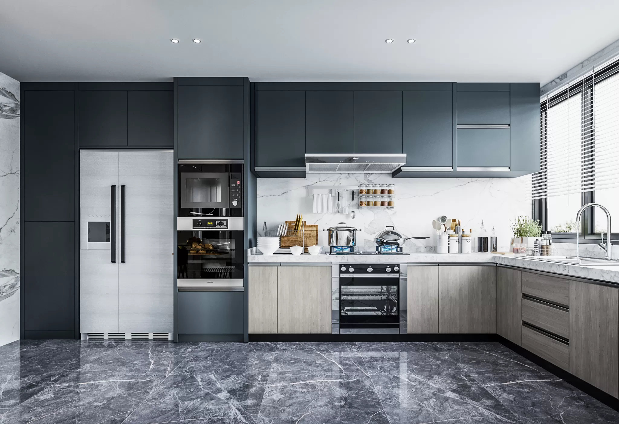 FULL SCENE 3DS MAX – CORONA RENDER – HOME DECOR – 001