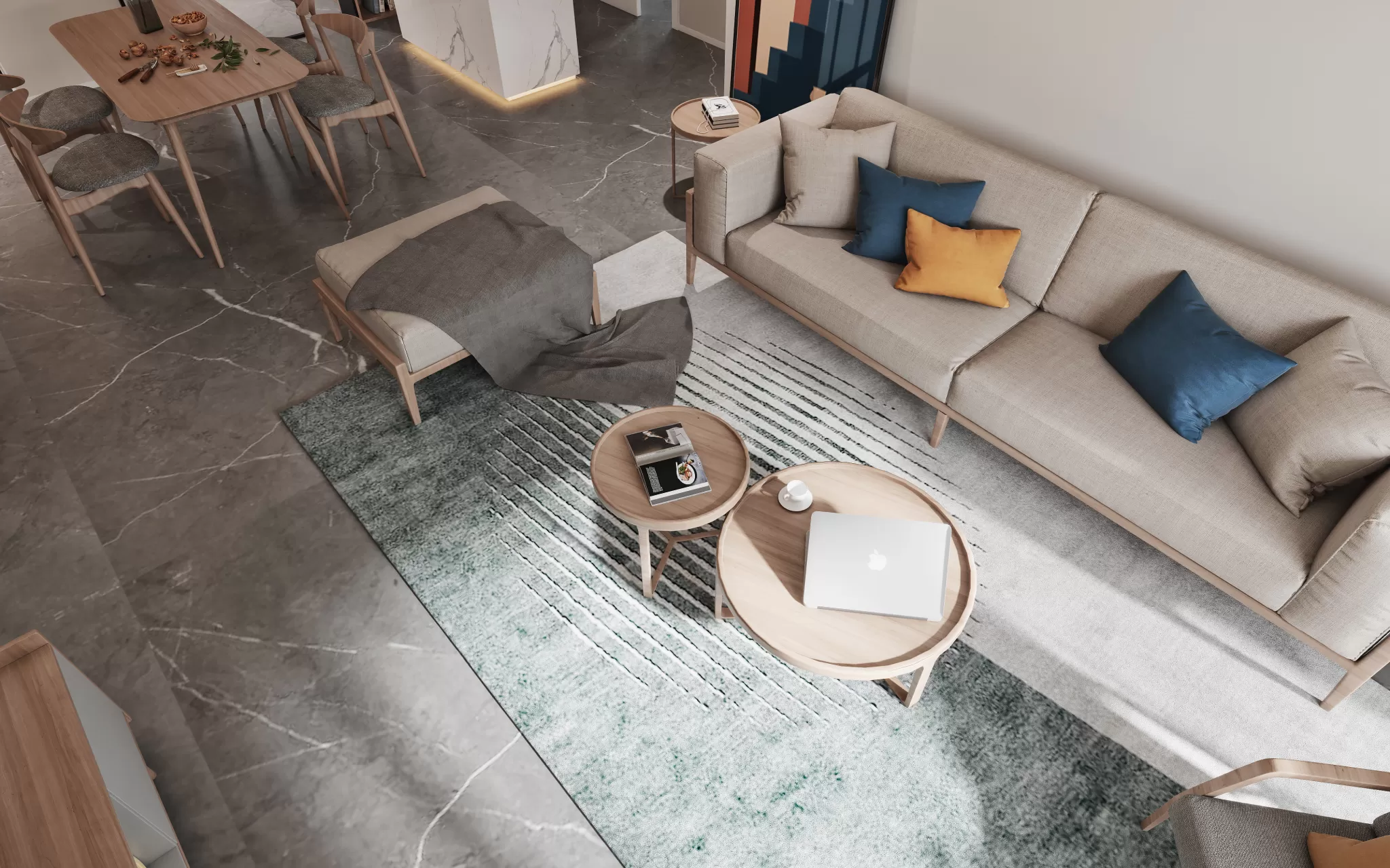 FULL SCENE 3DS MAX – CORONA RENDER – HOME DECOR – 032