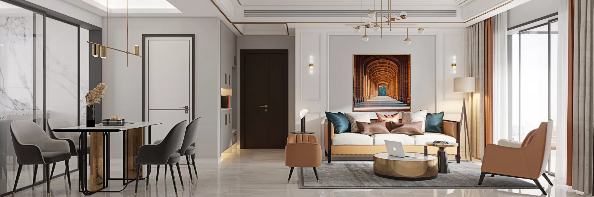 FULL SCENE 3DS MAX – CORONA RENDER – HOME DECOR – 038