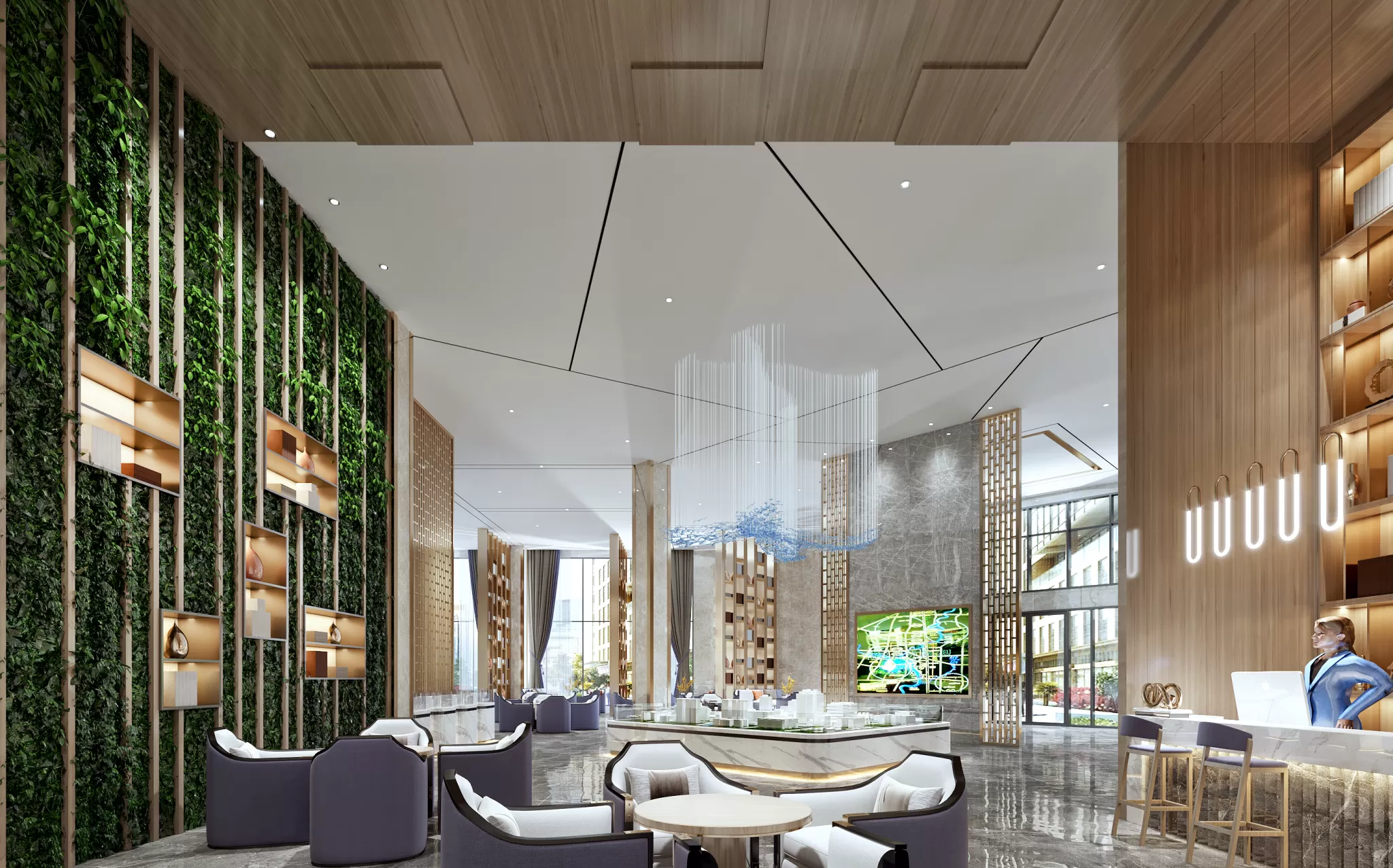 FULL SCENE 3DS MAX – CORONA RENDER – COMMERCIAL SPACE – 020 FULL SCENE 3DS MAX – CORONA RENDER – COMMERCIAL SPACE – 020