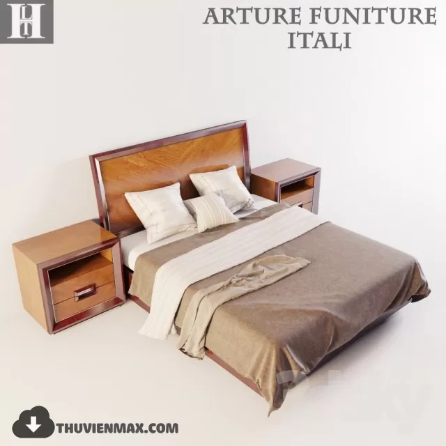 BED 3D MODELS – CLASSIC – 002