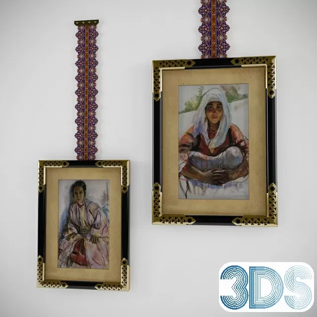 ARABIC – 3D MODELS – 054