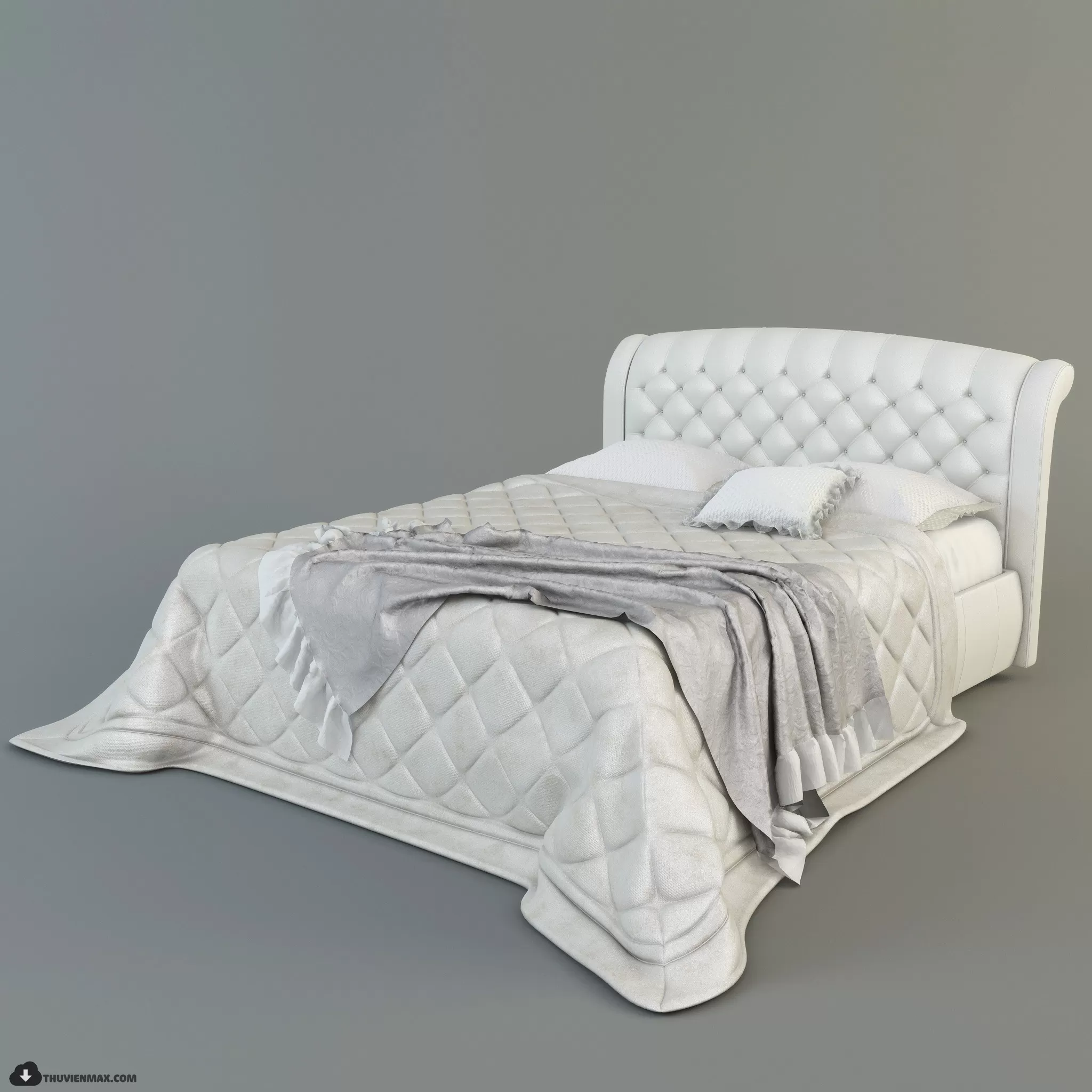 BED 3D MODELS – CLASSIC – 010