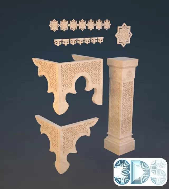 ARABIC – 3D MODELS – 103 ARABIC – 3D MODELS – 103