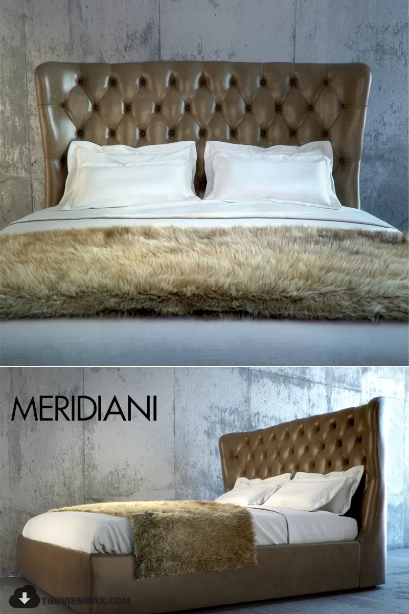 BED 3D MODELS – CLASSIC – 013