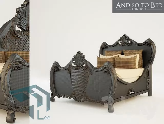 BED 3D MODELS – CLASSIC – 014