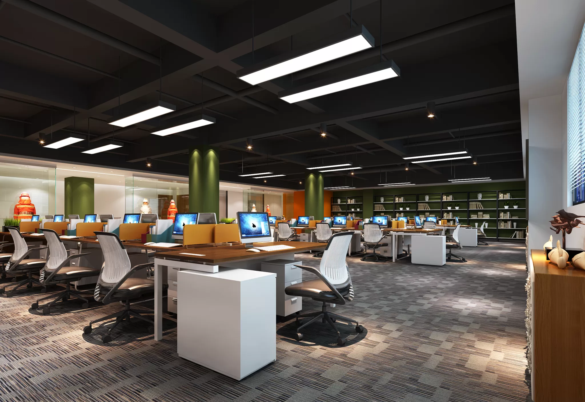 OFFICE – 3D SCENES – BLOCK – 002