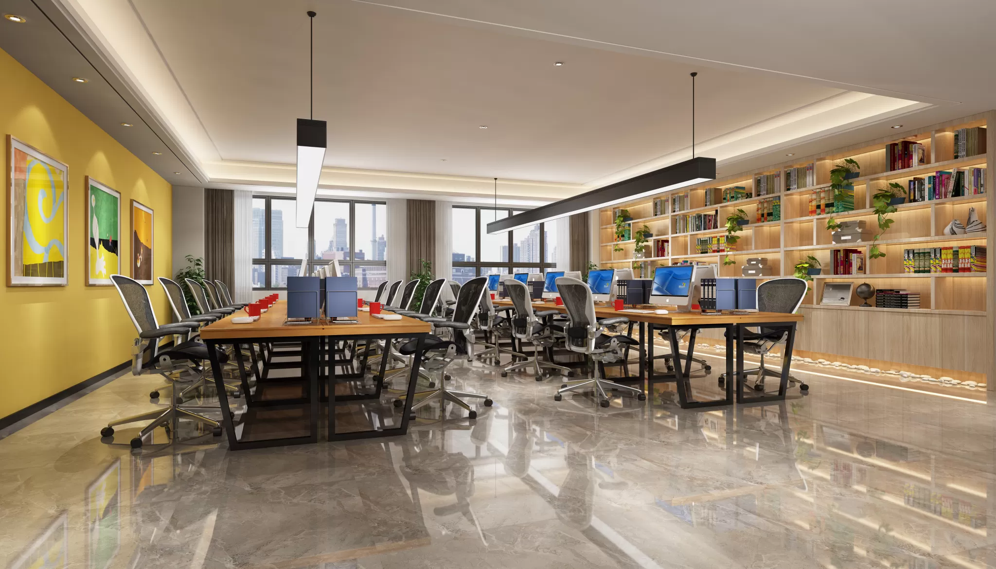 OFFICE – 3D SCENES – BLOCK – 005