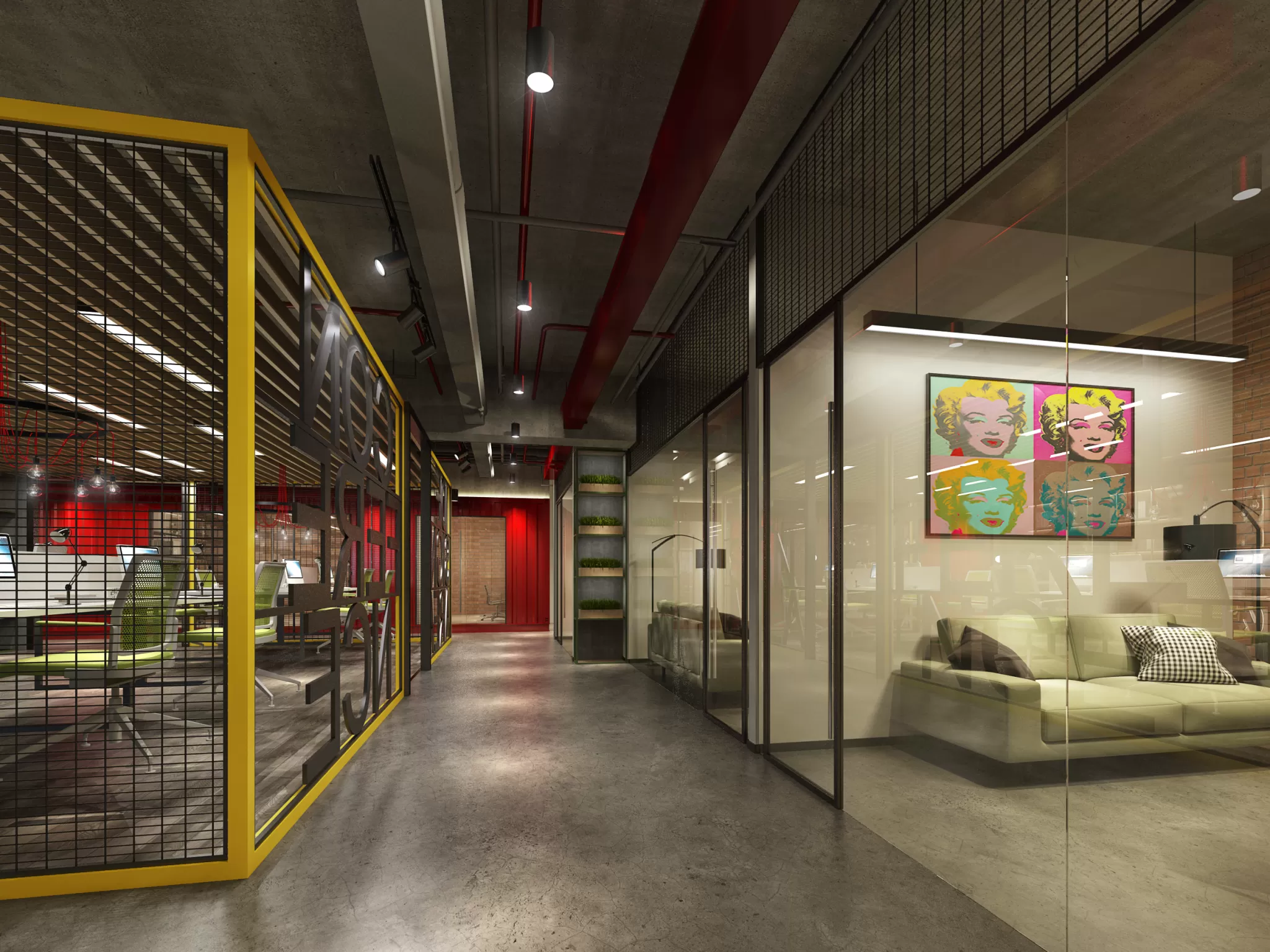 OFFICE – 3D SCENES – BLOCK – 023