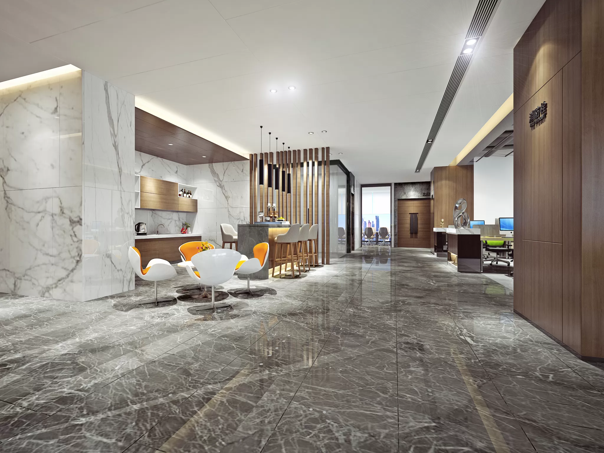 OFFICE – 3D SCENES – BLOCK – 024