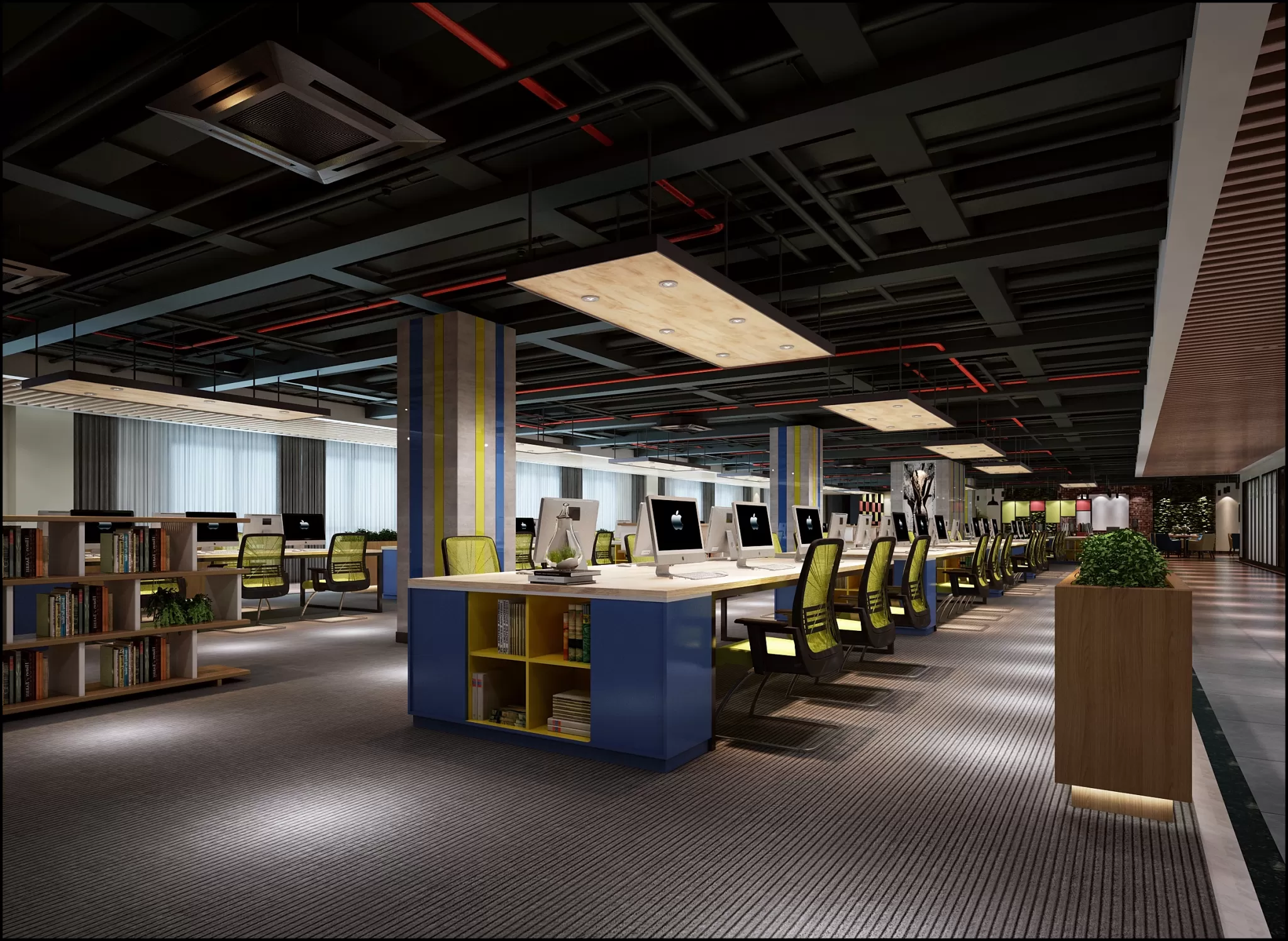 OFFICE – 3D SCENES – BLOCK – 042