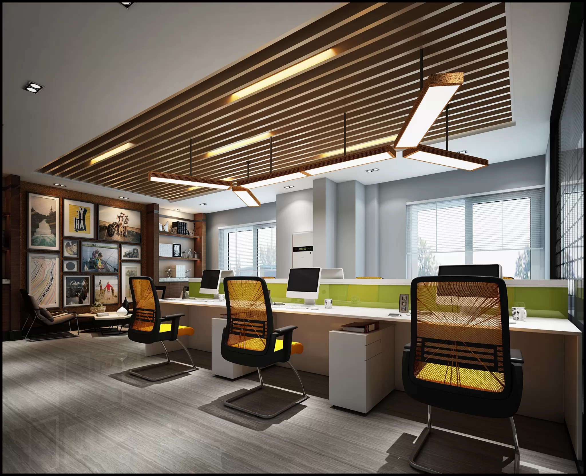 OFFICE – 3D SCENES – BLOCK – 043