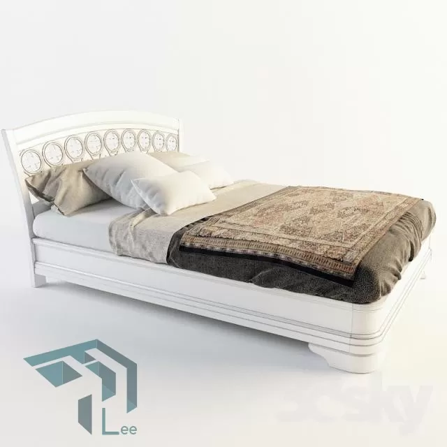 BED 3D MODELS – CLASSIC – 026