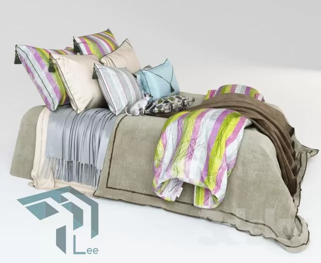 BED 3D MODELS – CLASSIC – 028