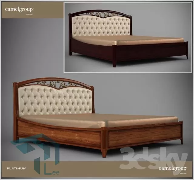 BED 3D MODELS – CLASSIC – 029