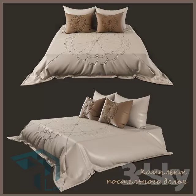 BED 3D MODELS – CLASSIC – 030