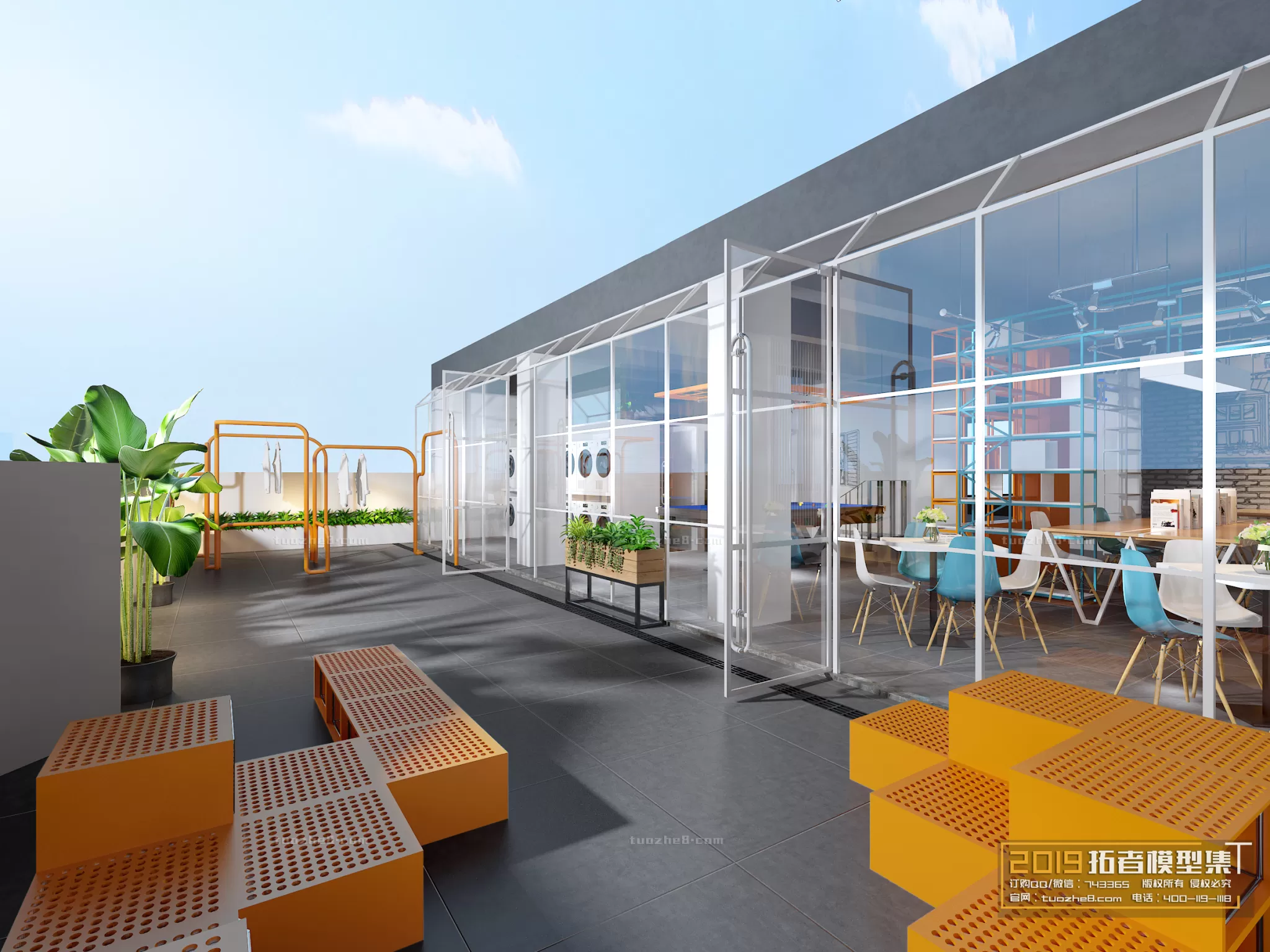 OFFICE – 3D SCENES – BLOCK – 137 OFFICE – 3D SCENES – BLOCK – 137