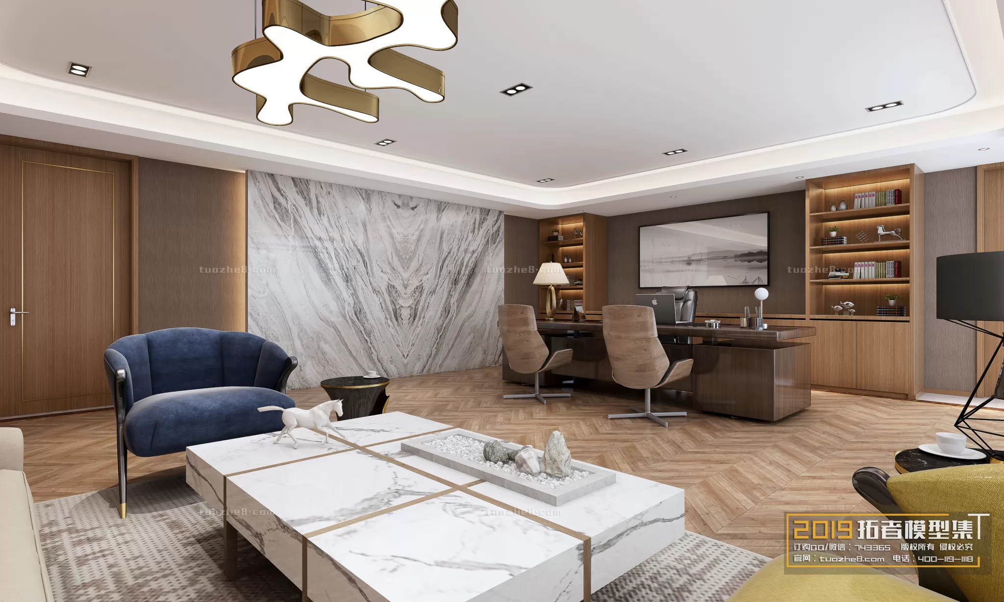 OFFICE – 3D SCENES – BLOCK – 167 OFFICE – 3D SCENES – BLOCK – 167