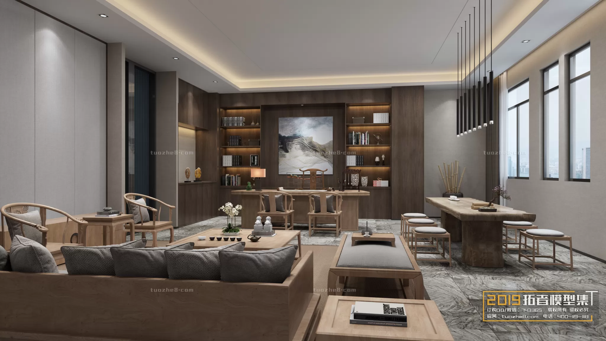 OFFICE – 3D SCENES – BLOCK – 171 OFFICE – 3D SCENES – BLOCK – 171