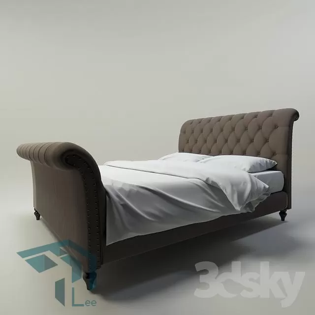 BED 3D MODELS – CLASSIC – 035