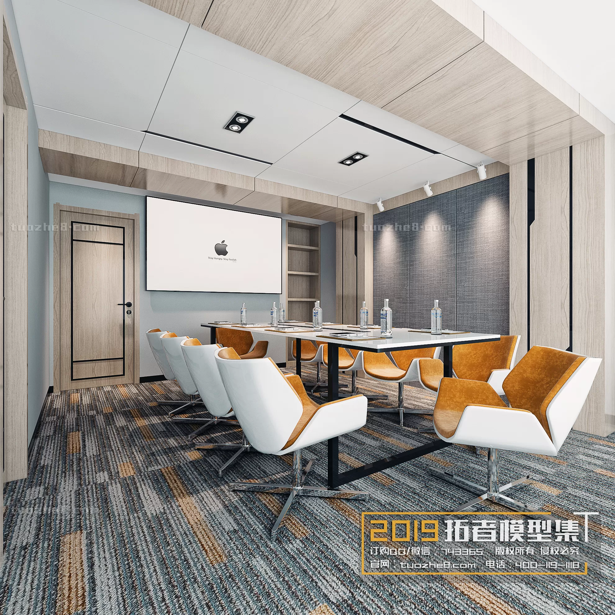 OFFICE – 3D SCENES – BLOCK – 179