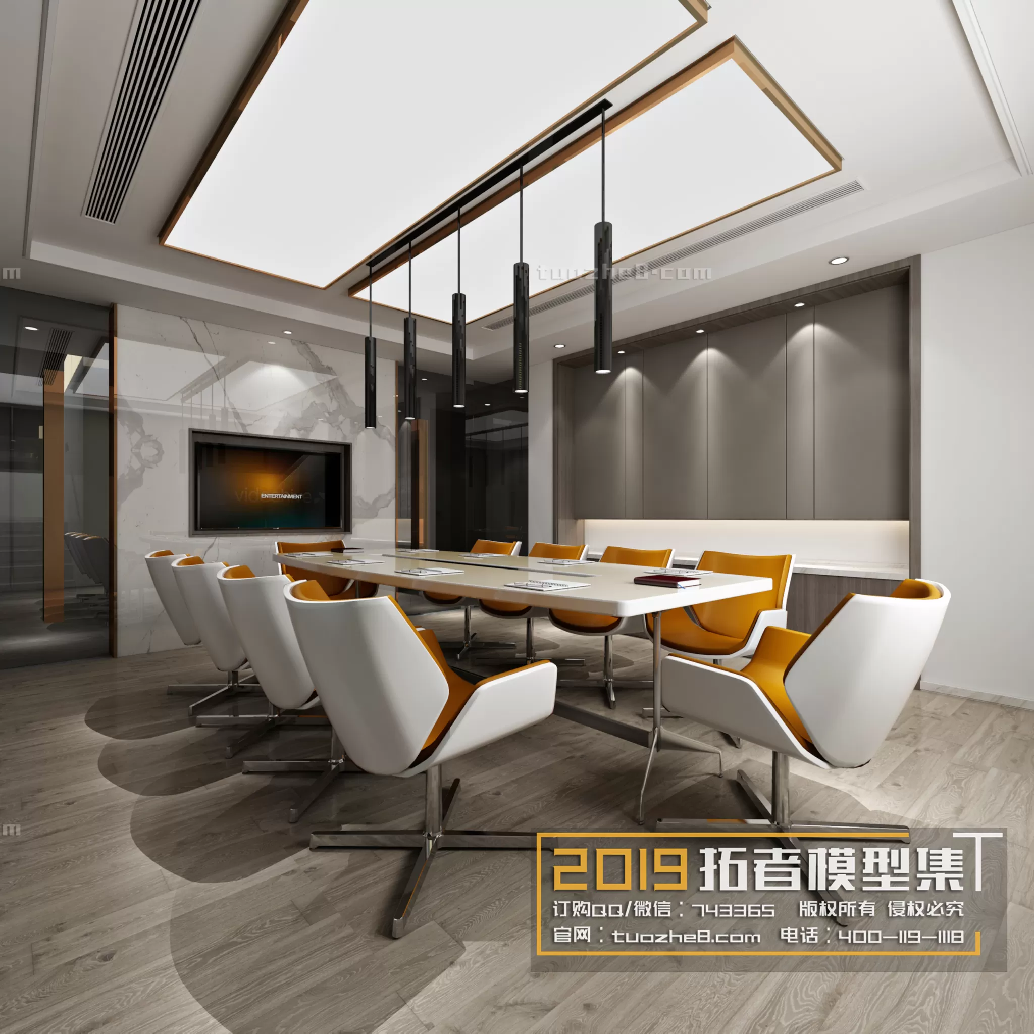 OFFICE – 3D SCENES – BLOCK – 190