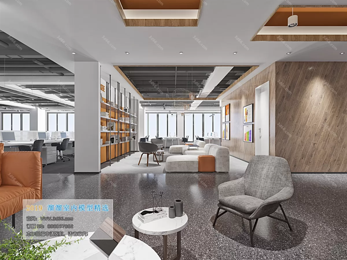 OFFICE – 3D SCENES – BLOCK – 201