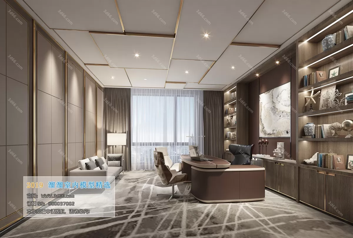 OFFICE – 3D SCENES – BLOCK – 211