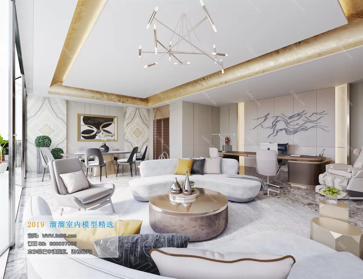 OFFICE – 3D SCENES – BLOCK – 212