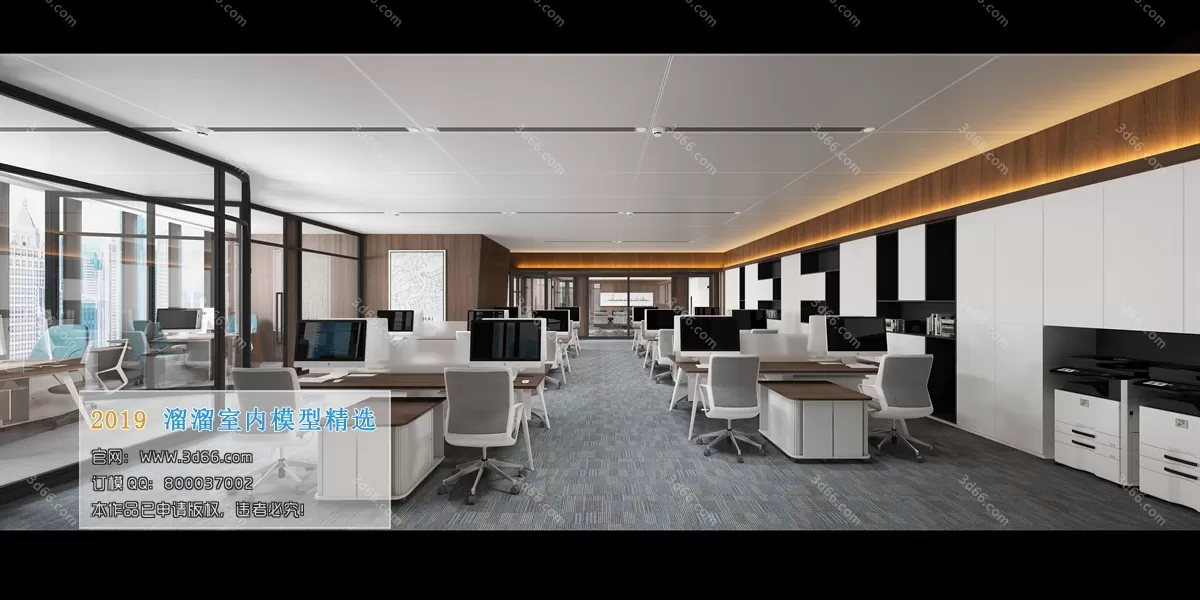 OFFICE – 3D SCENES – BLOCK – 213