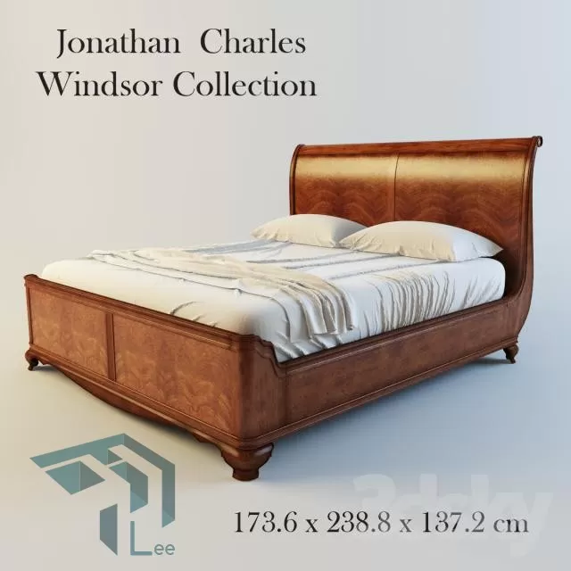 BED 3D MODELS – CLASSIC – 039